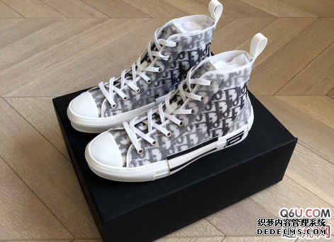 Dior Kaws high帆布鞋开箱评测 dior oblique高帮帆布鞋怎么样 Dior Kaws high帆布鞋开箱评测 dior oblique高帮帆布鞋怎么样
