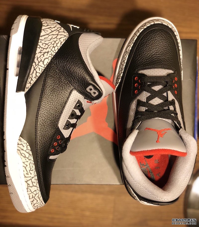 AJ3黑水泥真假对比 AJ3黑水泥2018复刻版鉴定方法 AJ3黑水泥真假对比 AJ3黑水泥2018复刻版鉴定方法